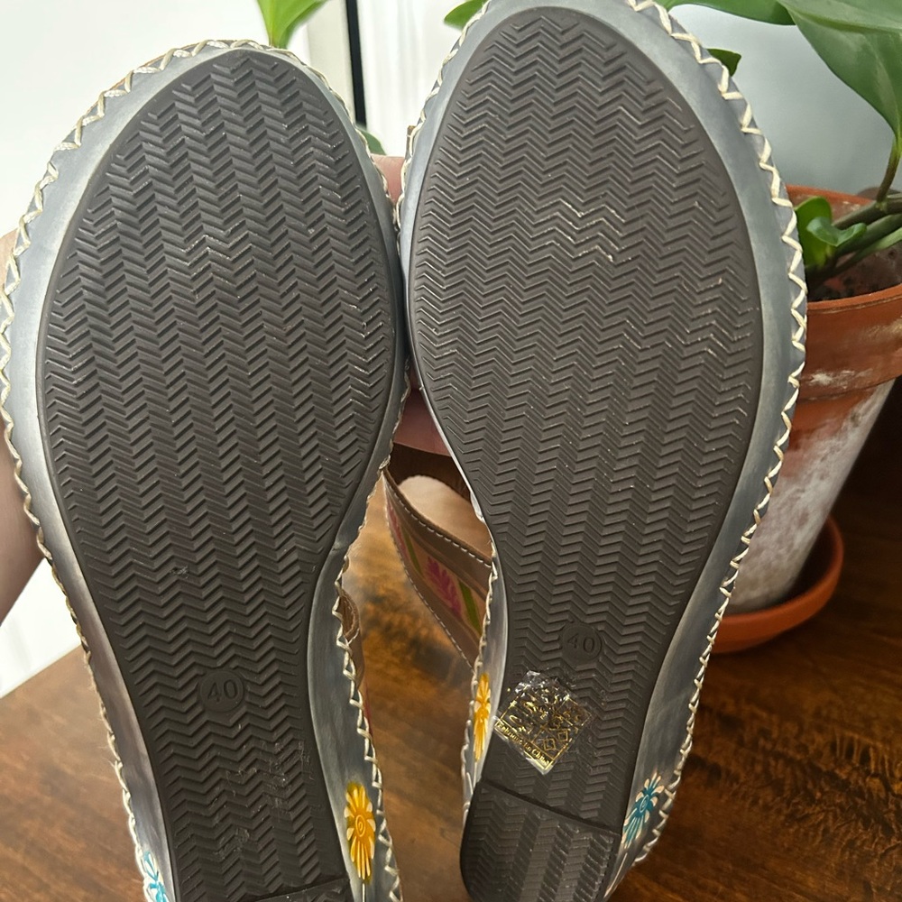 NWOT Spring Step L'Artiste Women's SANTORINI Leather Sandals - Picture 14 of 14